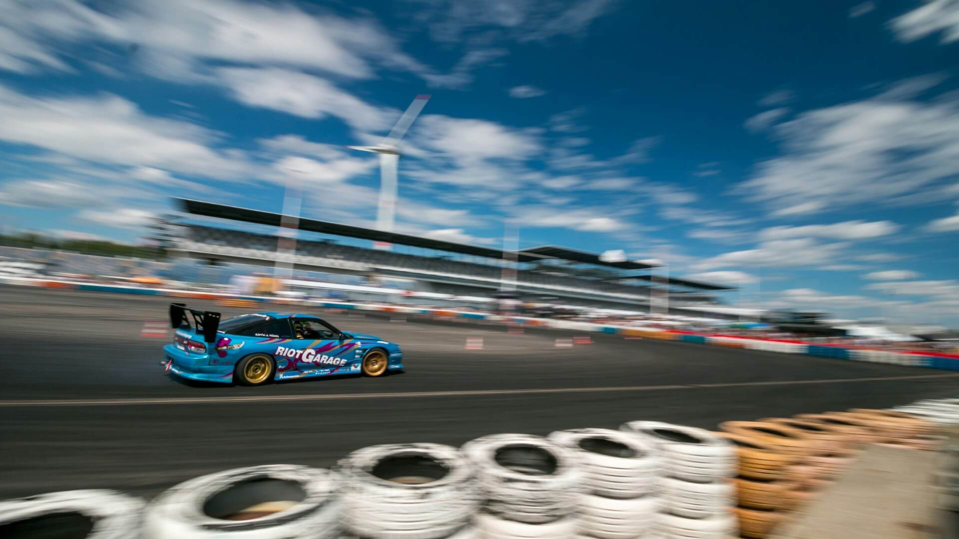 Driftcar auf Lausitzring Deutschland